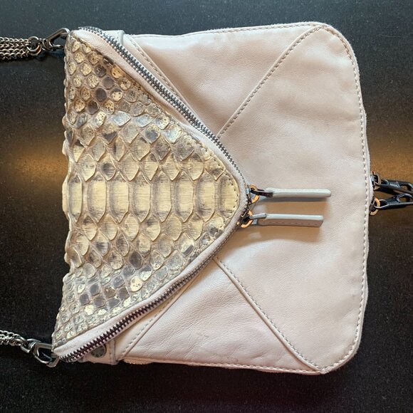 BOYY Shlash Python Slate Grey envelope shoulder bag - Picture 5 of 8